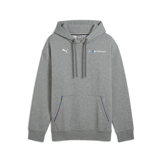 BMW M Motorsport ESS+ Hoodie Fleece - Medium Heather Gray
