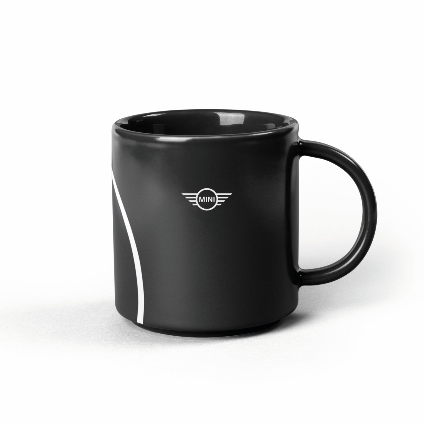 MINI Outline Print Mug – Black