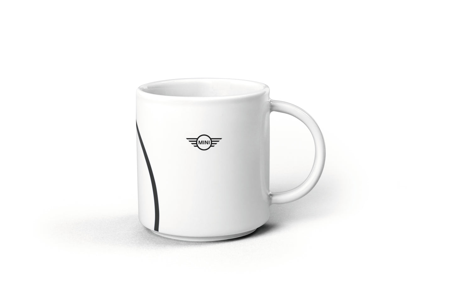 MINI Outline Print Mug – White
