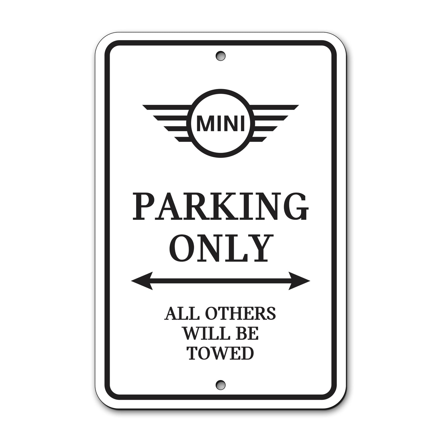 MINI Parking Only Sign