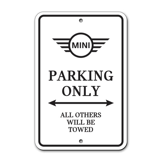 MINI Parking Only Sign